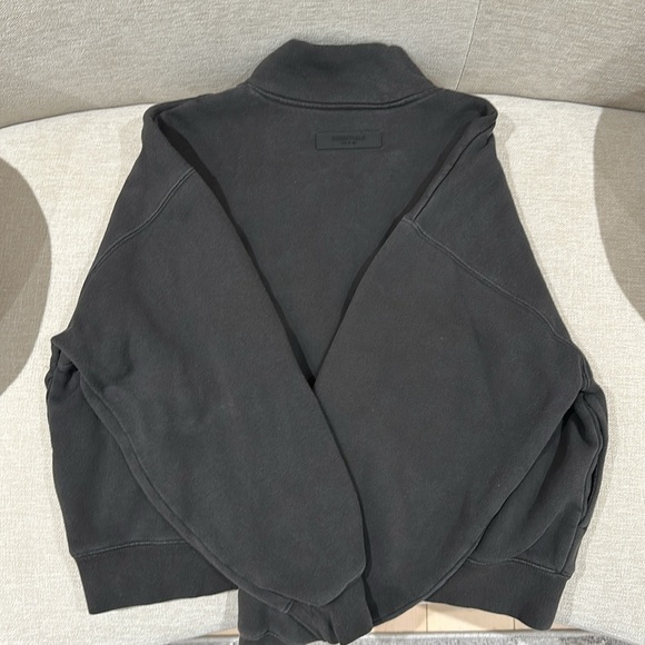 Essentials Fear of GD Black Half-Zip women’s Sweater - Picture 4 of 4